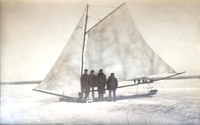 Iceboat on Pelican Lake 1904